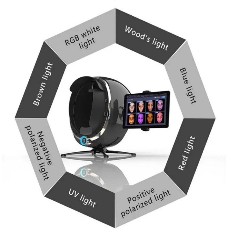 6d Skin Analyzer (with PAD) Accessories