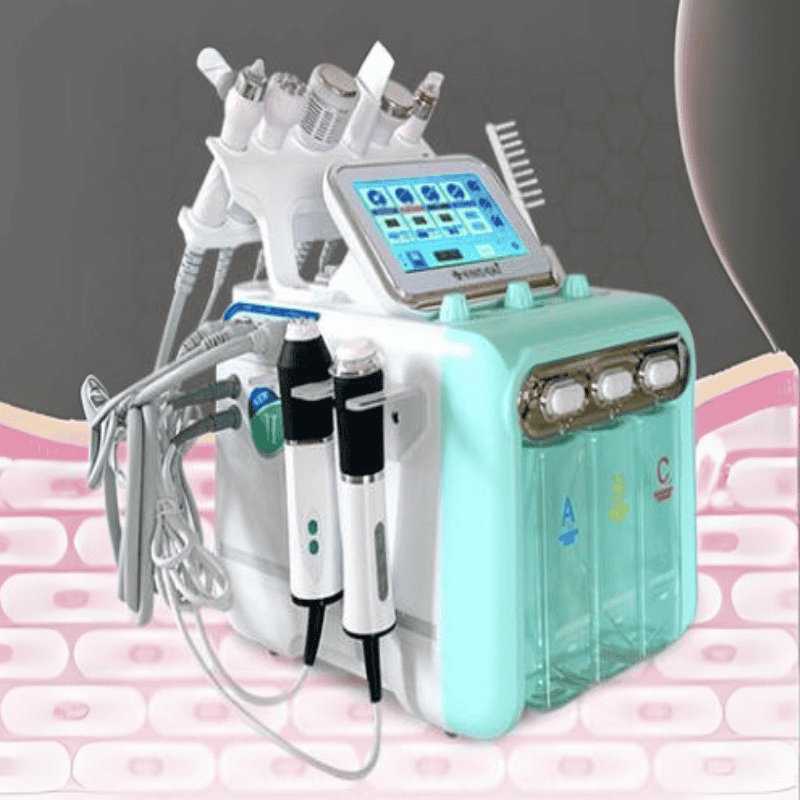 9 in 1 Hydro Facial Machine With Oxygen CO2 Bubble and High frequency 9 in 1 Hydro Facial Machine With Oxygen CO2 Bubble and High frequency