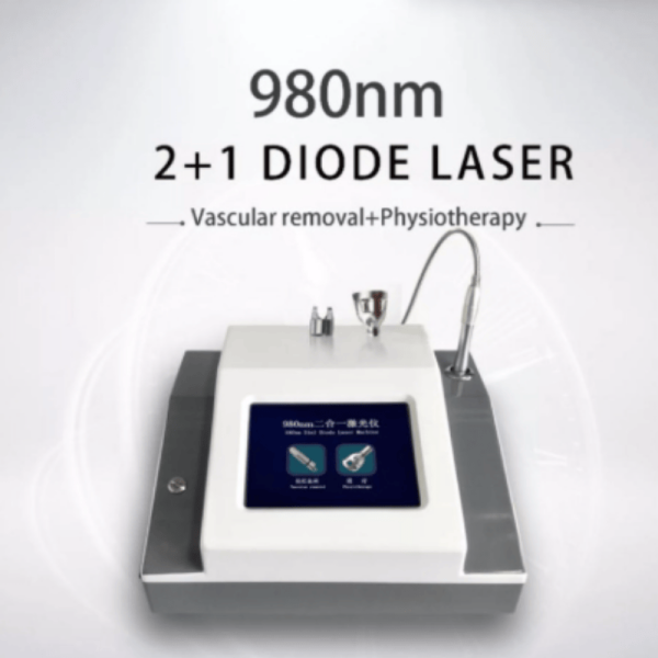980nm 2 + 1 diode laser machine