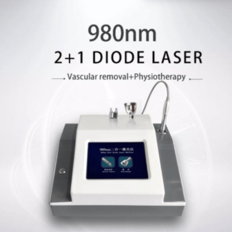 980nm 2 + 1 diode laser machine