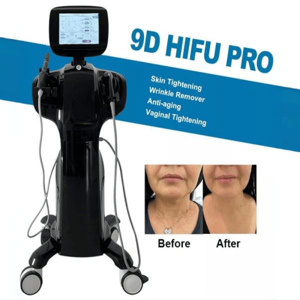 Black Vertical 9D hifu+vaginal