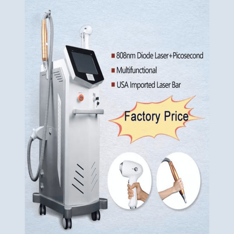 Vertical 808nm diode laser + pico laser